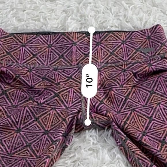 Women’s Victoria Secrets Pink Yoga Multicolored Crop Logo Legging’s (S) DY22 - Picture 8 of 8